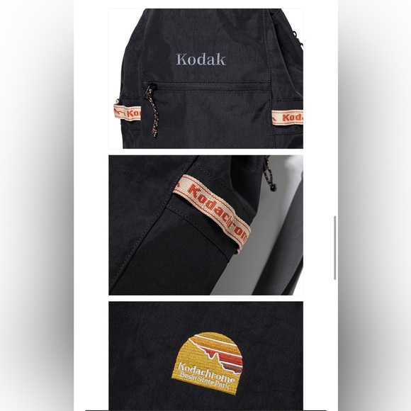 🆕 Kodak - Kodachrome Bucket Backpack BLACK - Picture 7 of 10
